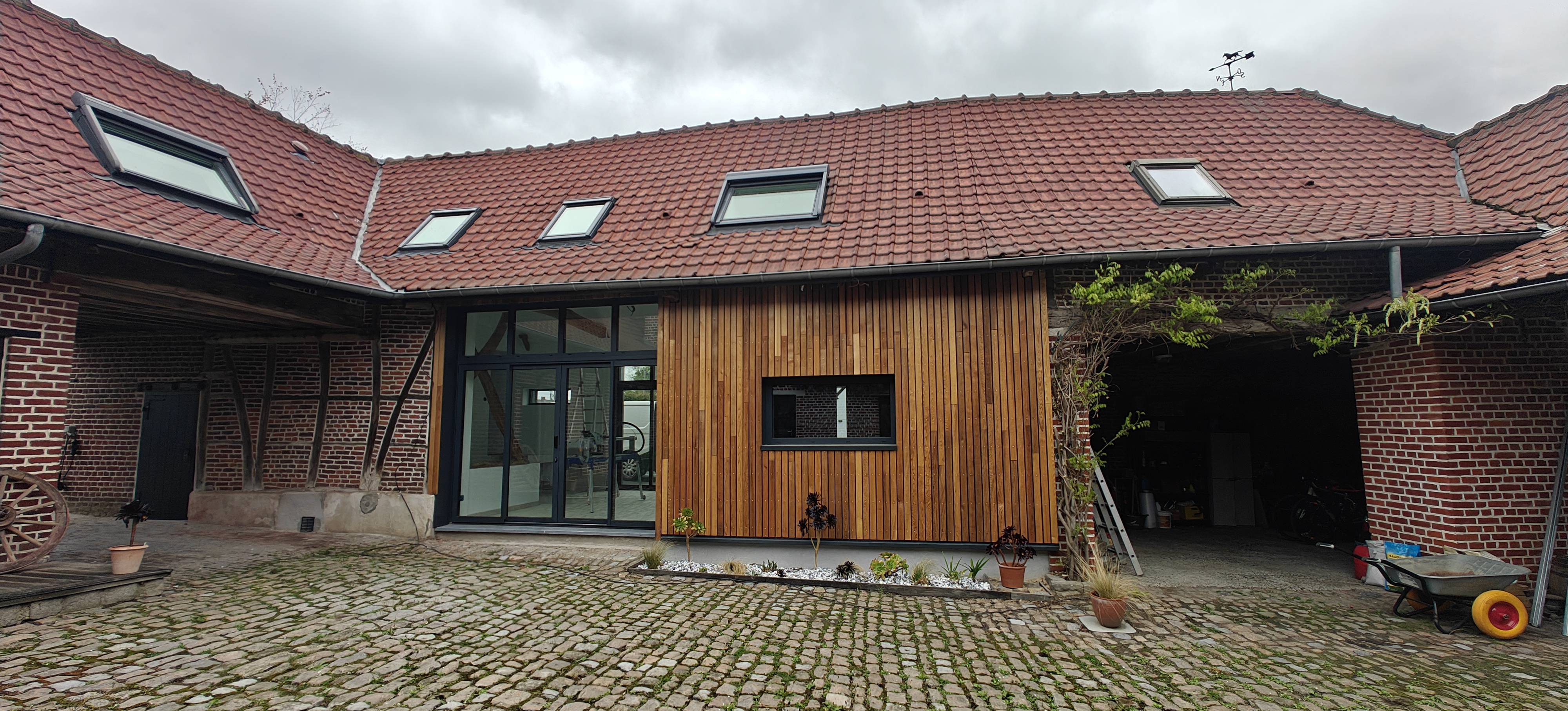 Travaux de bardage Bachy