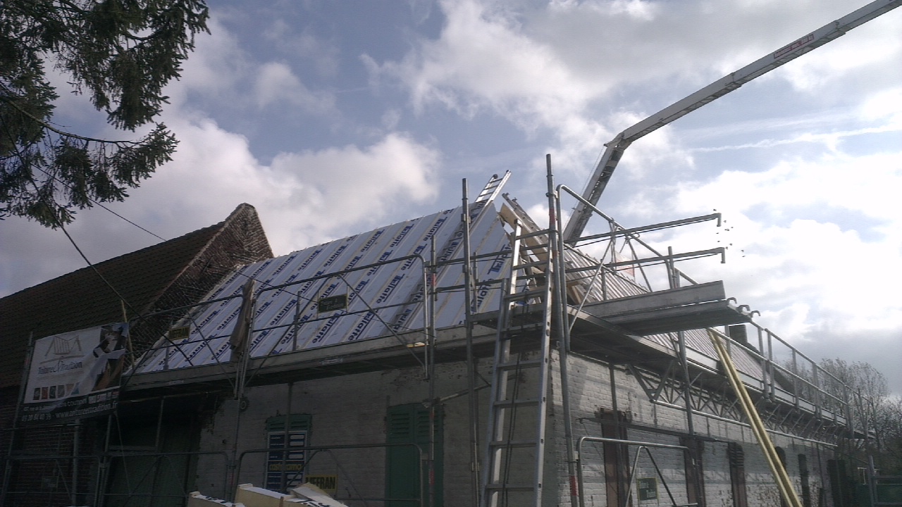 Isolation de toiture Bouvines