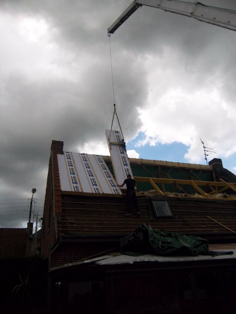 Isolation de toiture Mérignies