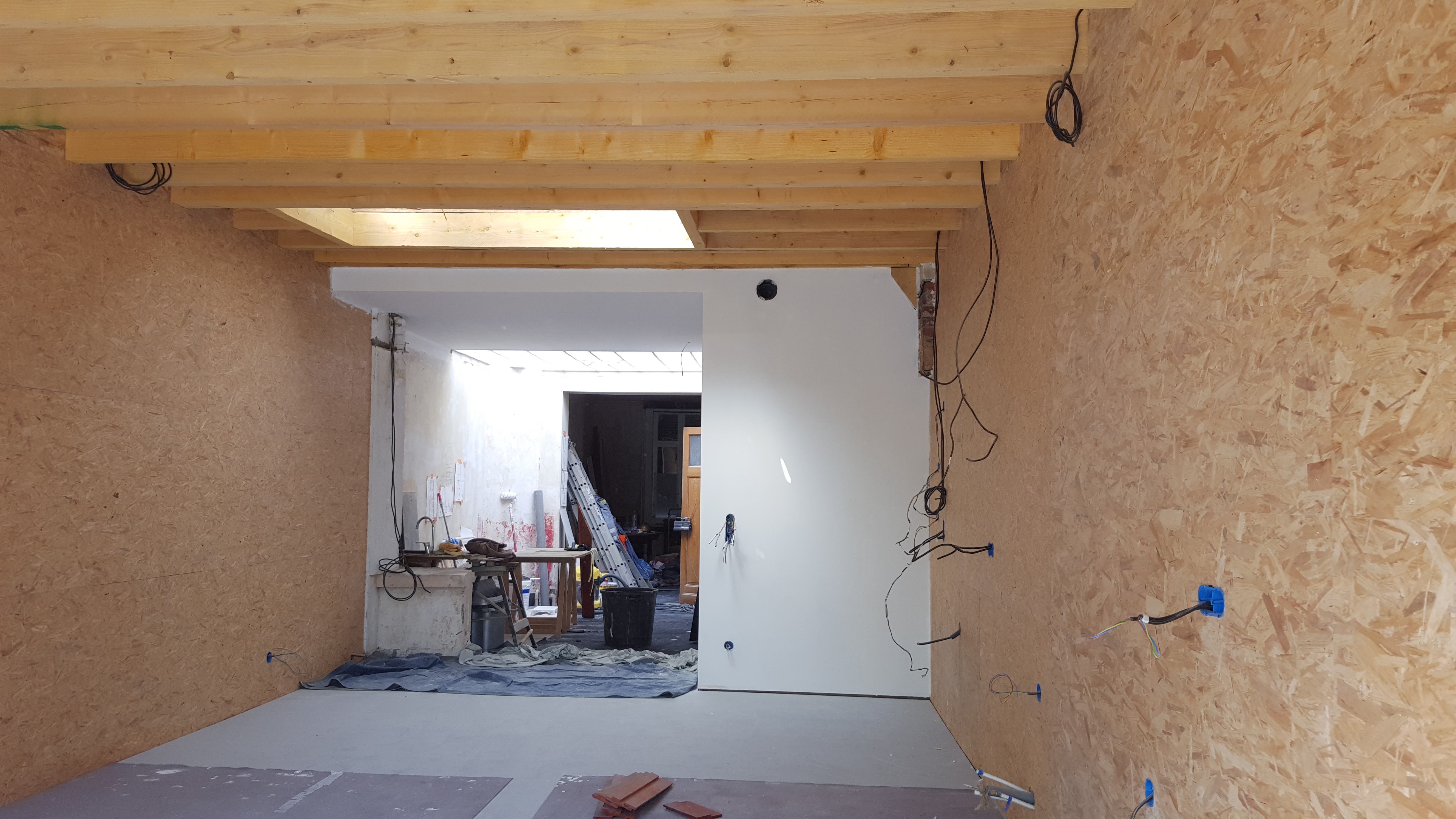 Construction ossature bois Bachy