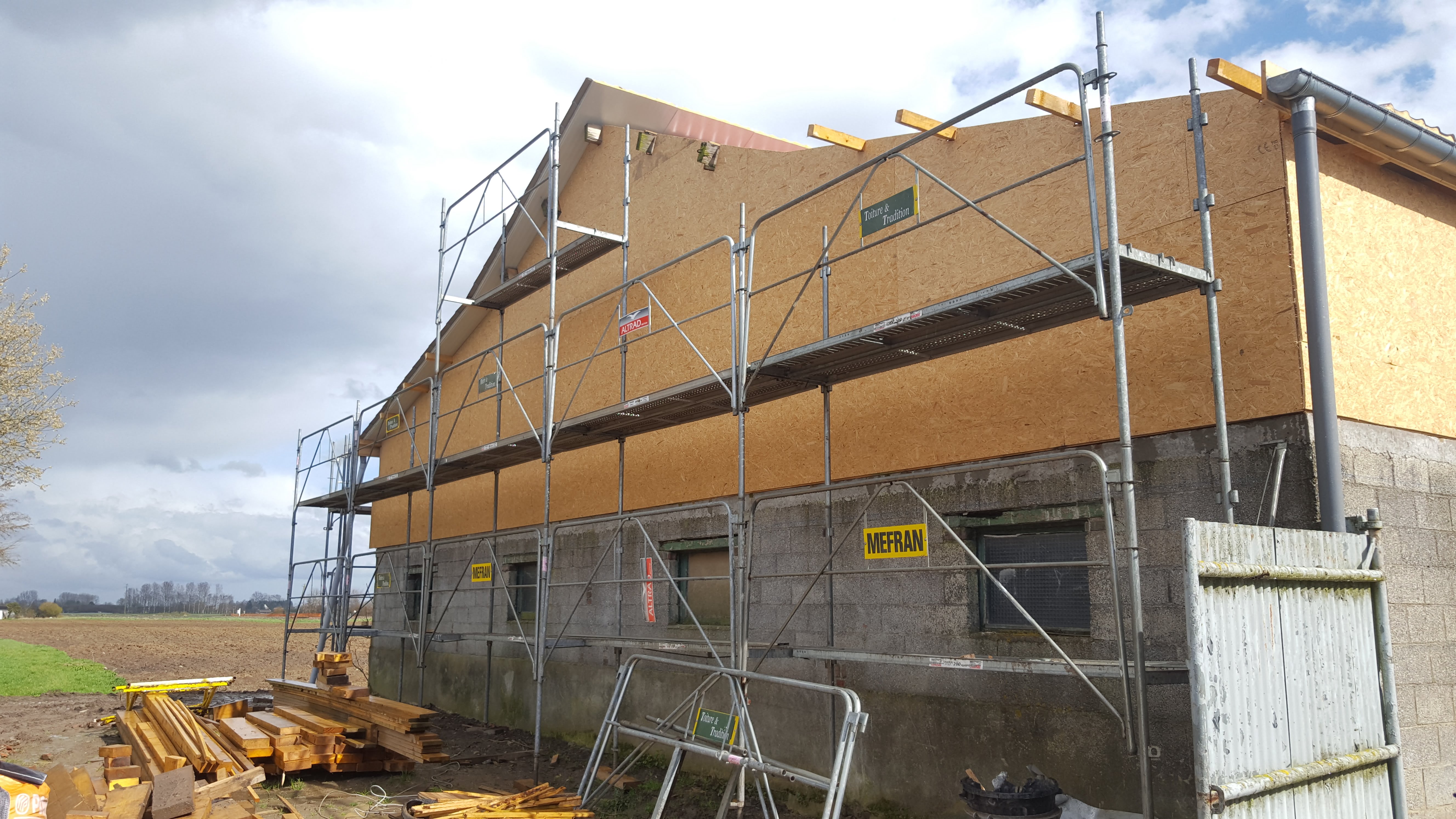 Construction ossature bois Cappelle-en-Pévèle