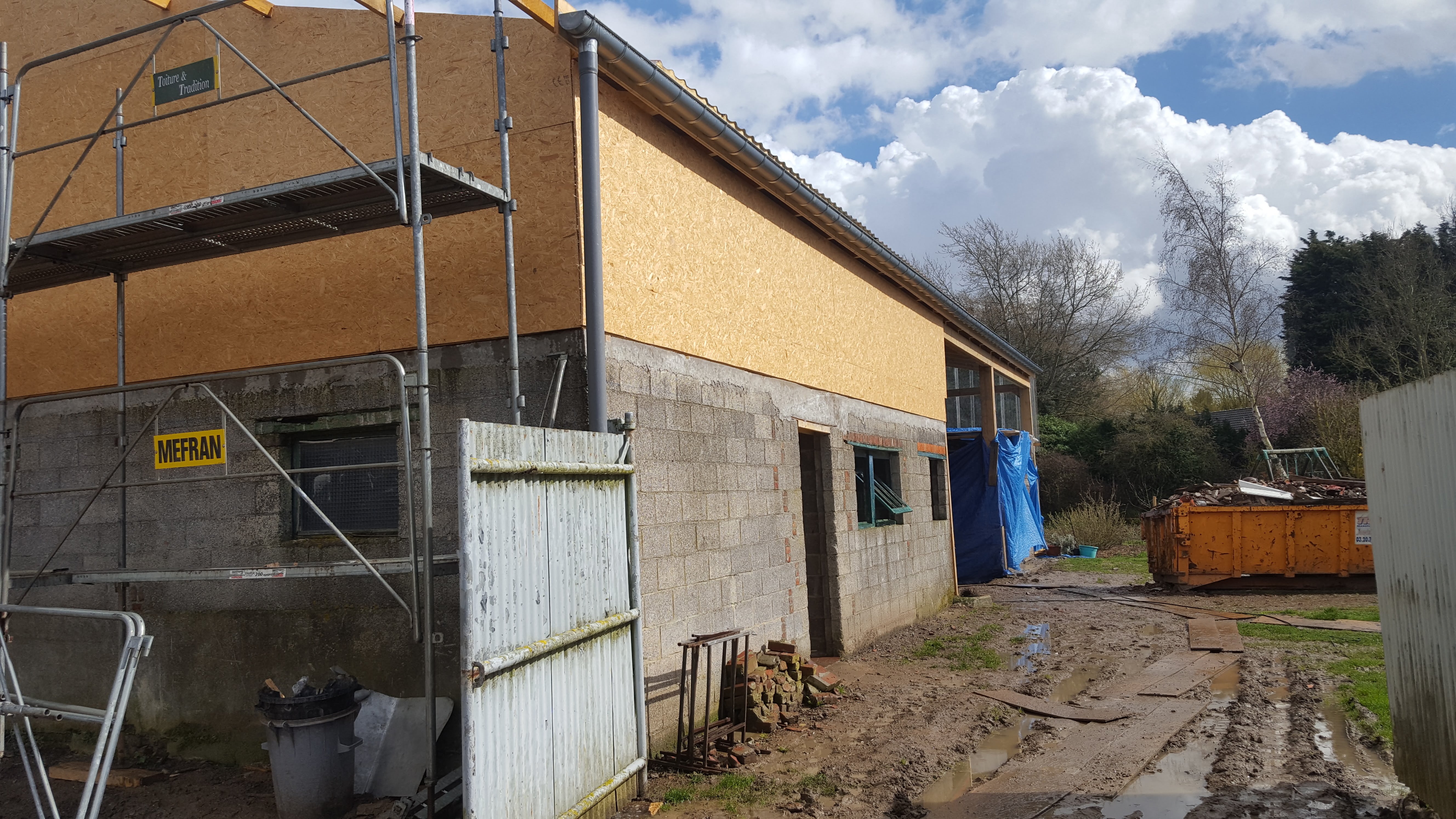 Construction ossature bois Cappelle-en-Pévèle