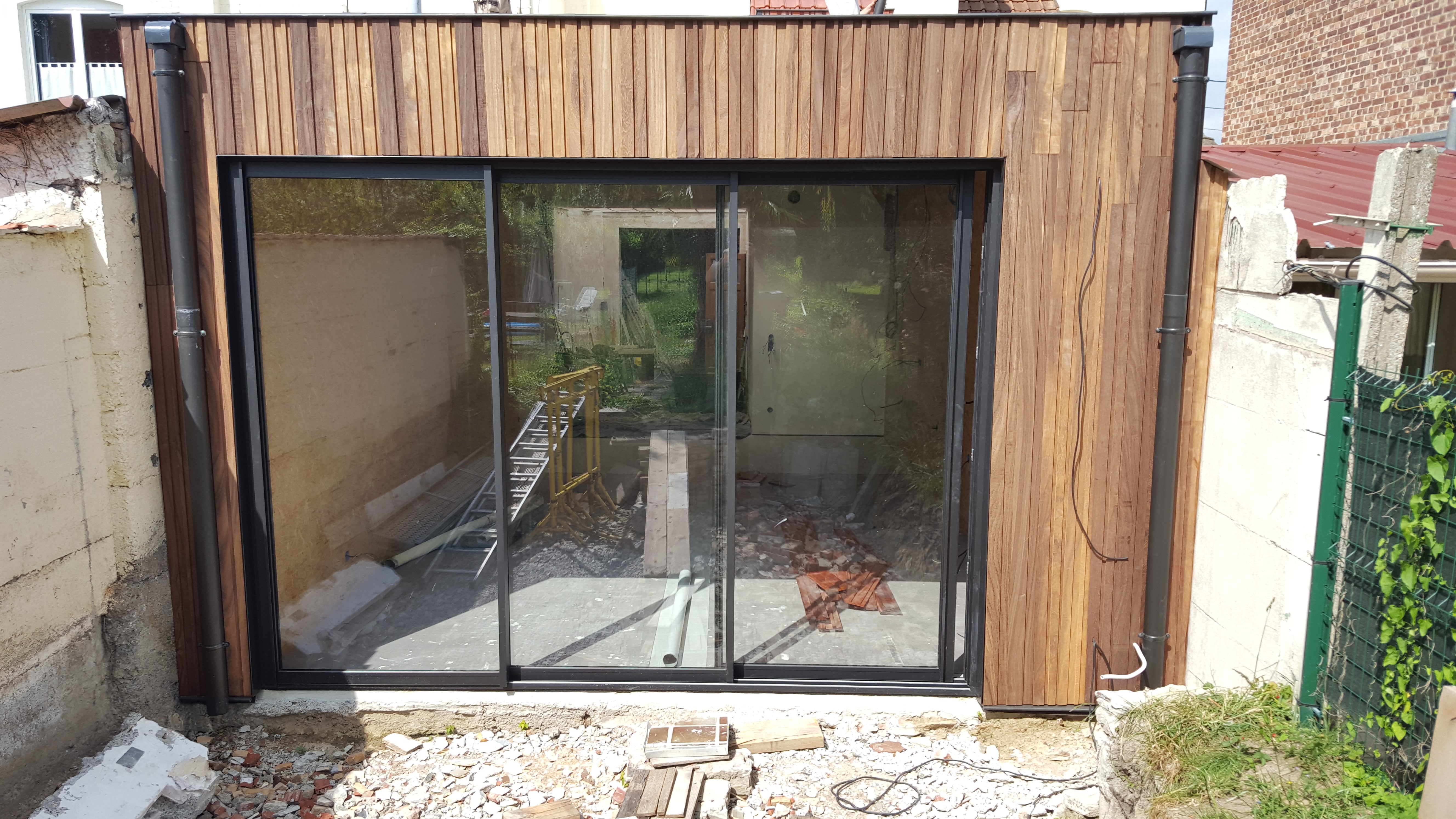 Construction ossature bois Pont-à-Marcq