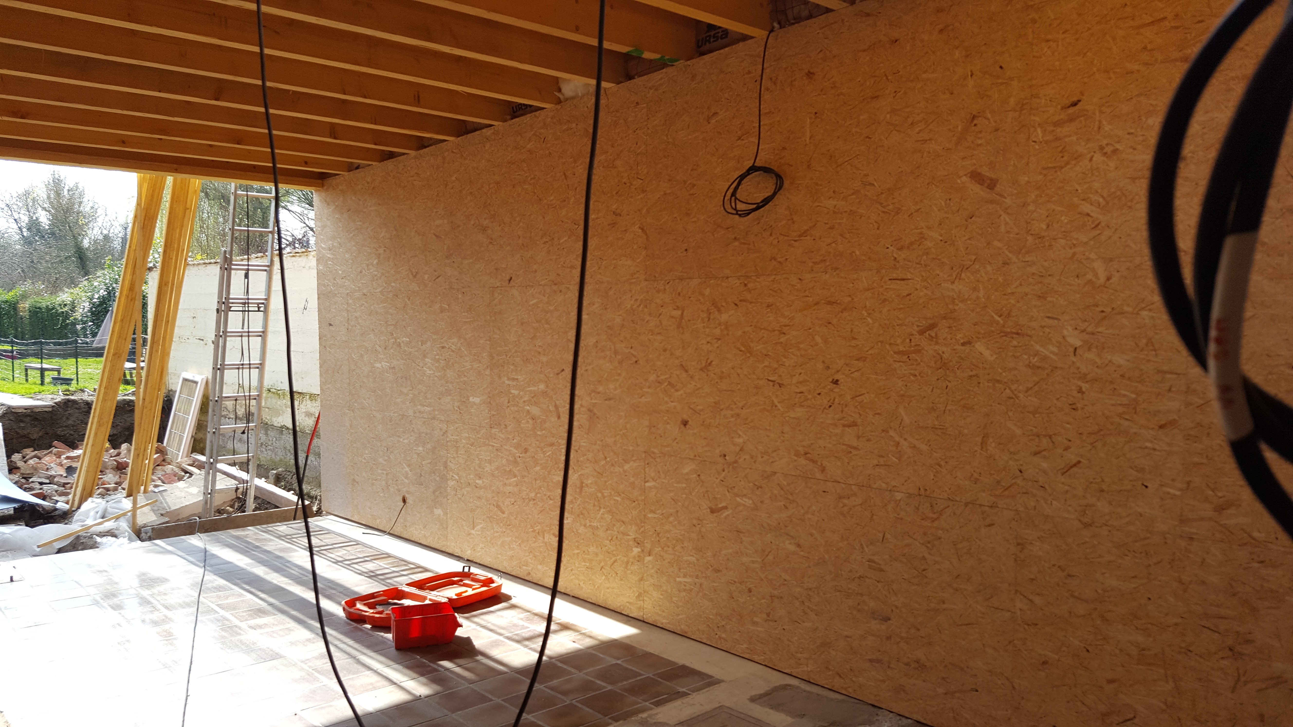 Construction ossature bois Templeuve