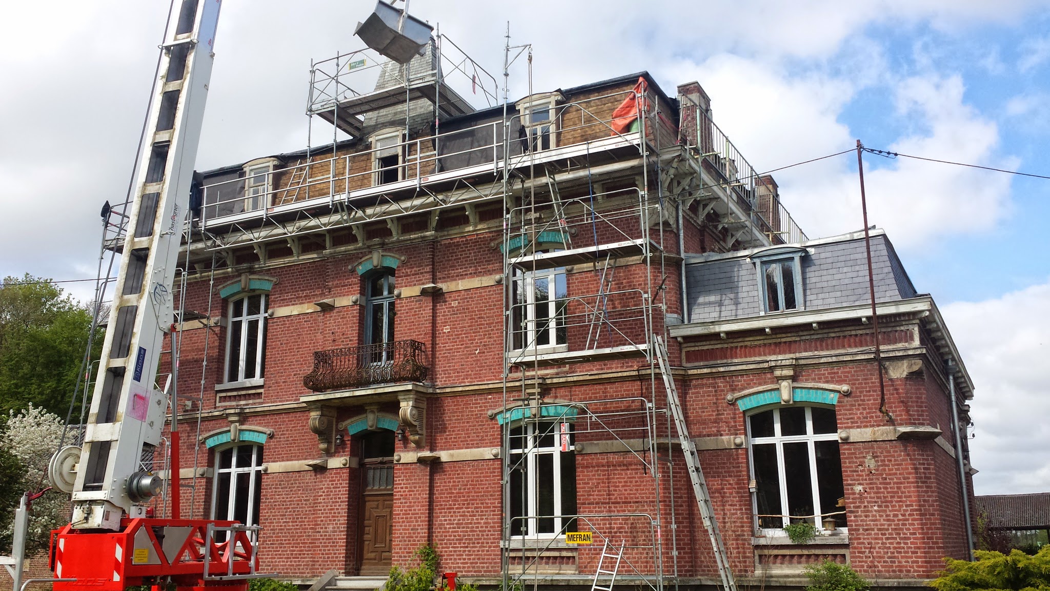 Rénovation toiture ardoises Marcq-en-Barœul