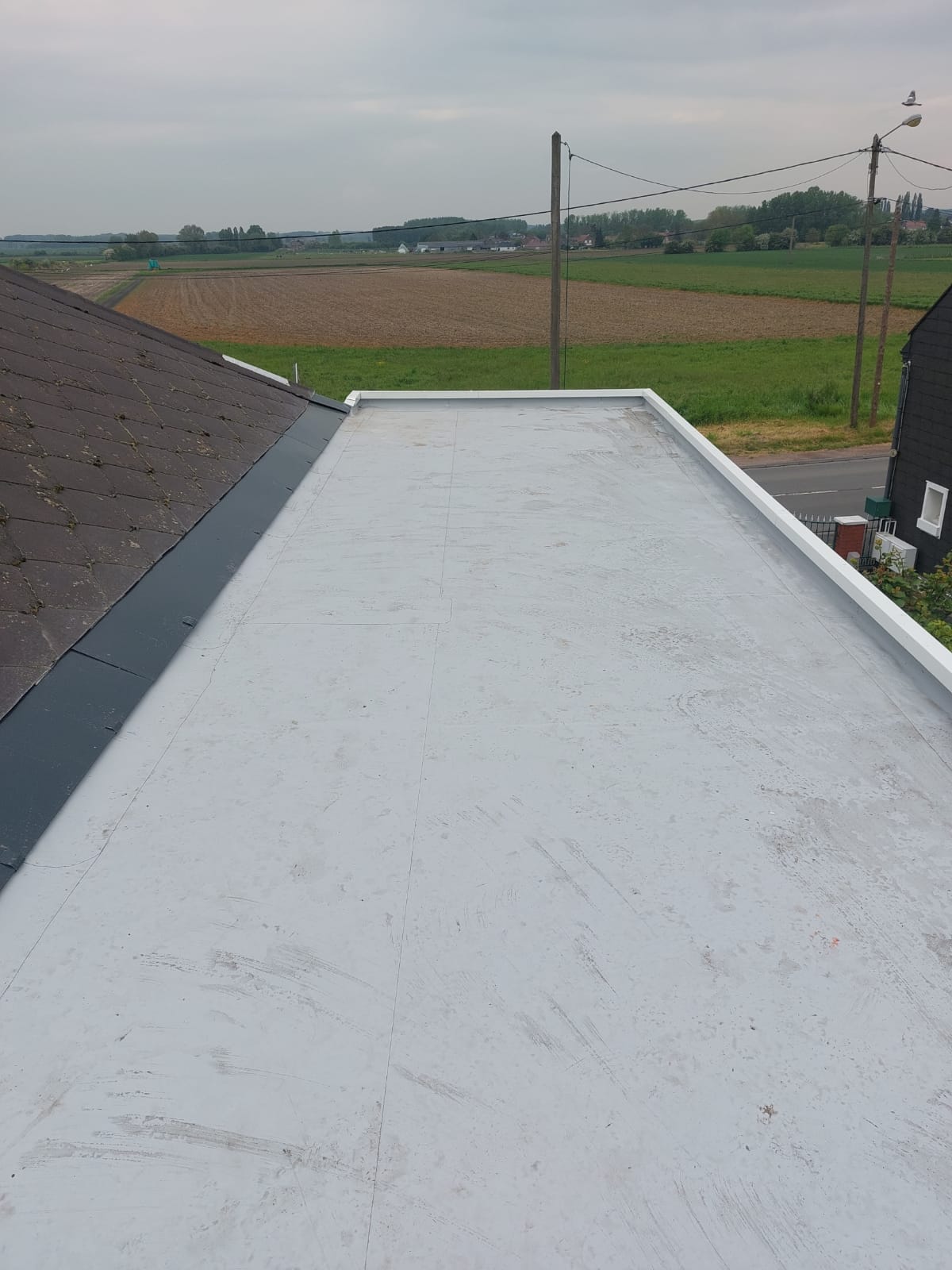 Rénovation toiture plate Mons-en-Barœul