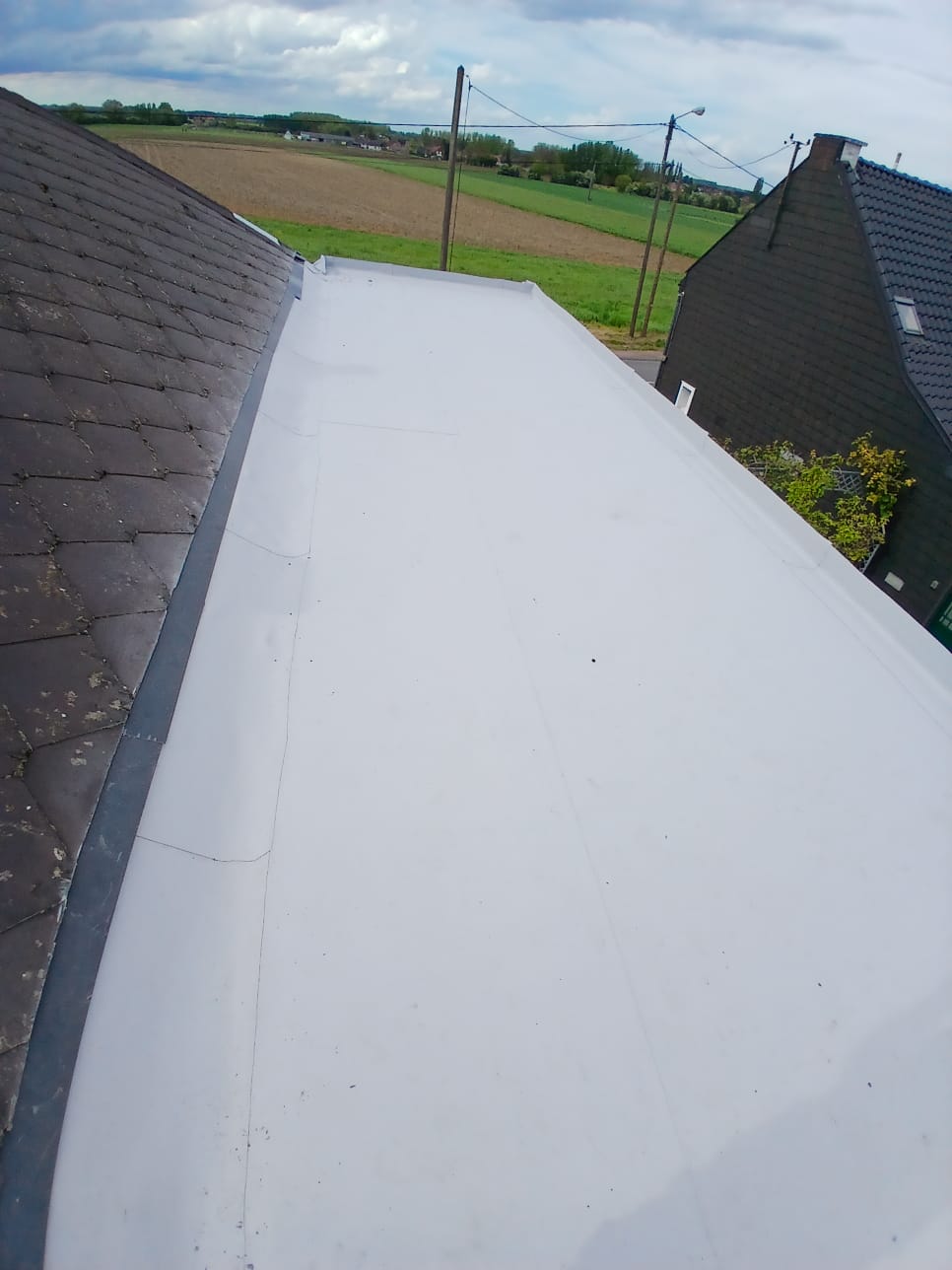 Rénovation toiture plate Mons-en-Barœul