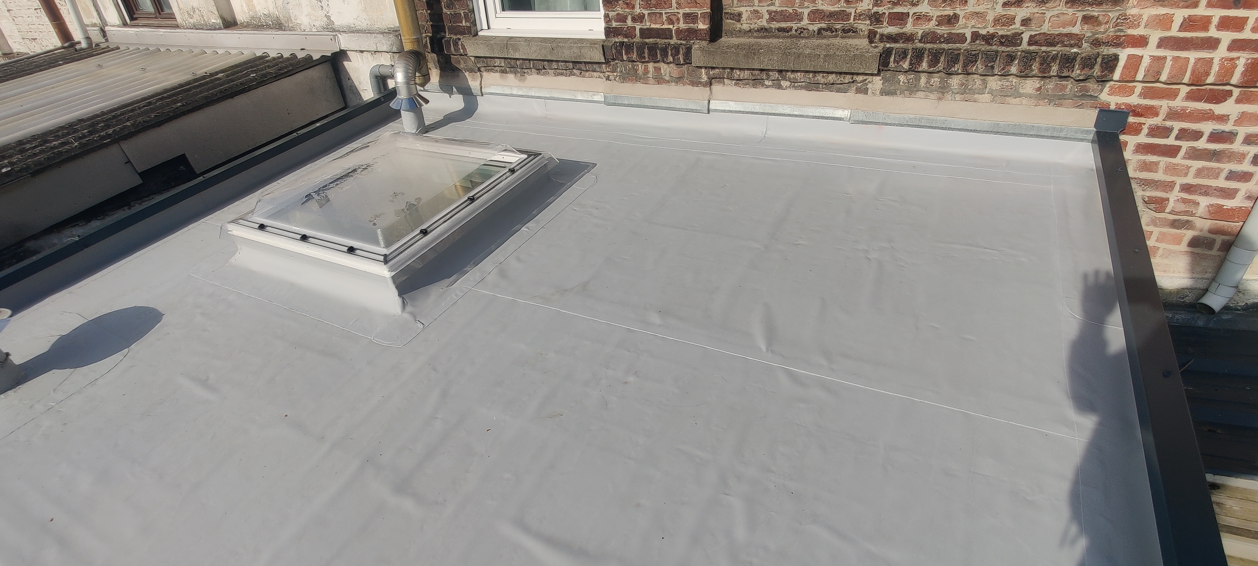 Rénovation toiture plate Pont-à-Marcq