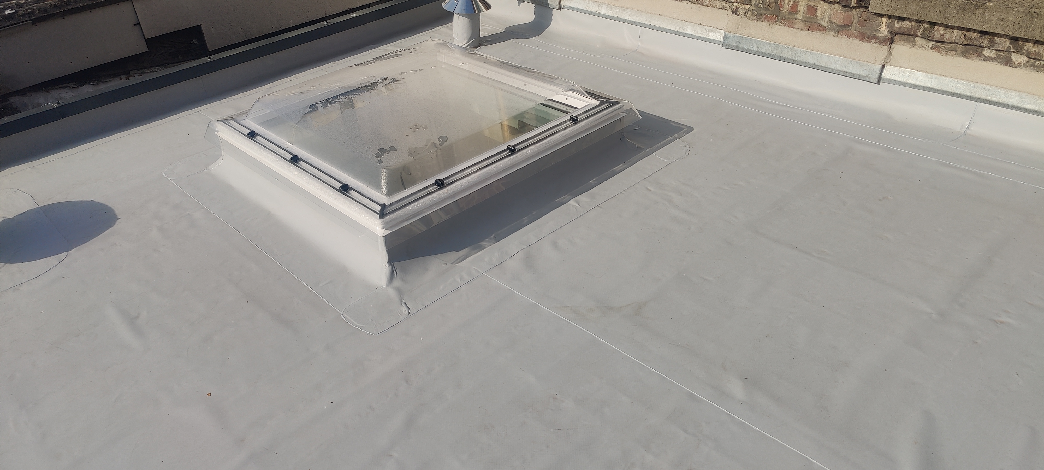 Rénovation toiture plate Pont-à-Marcq