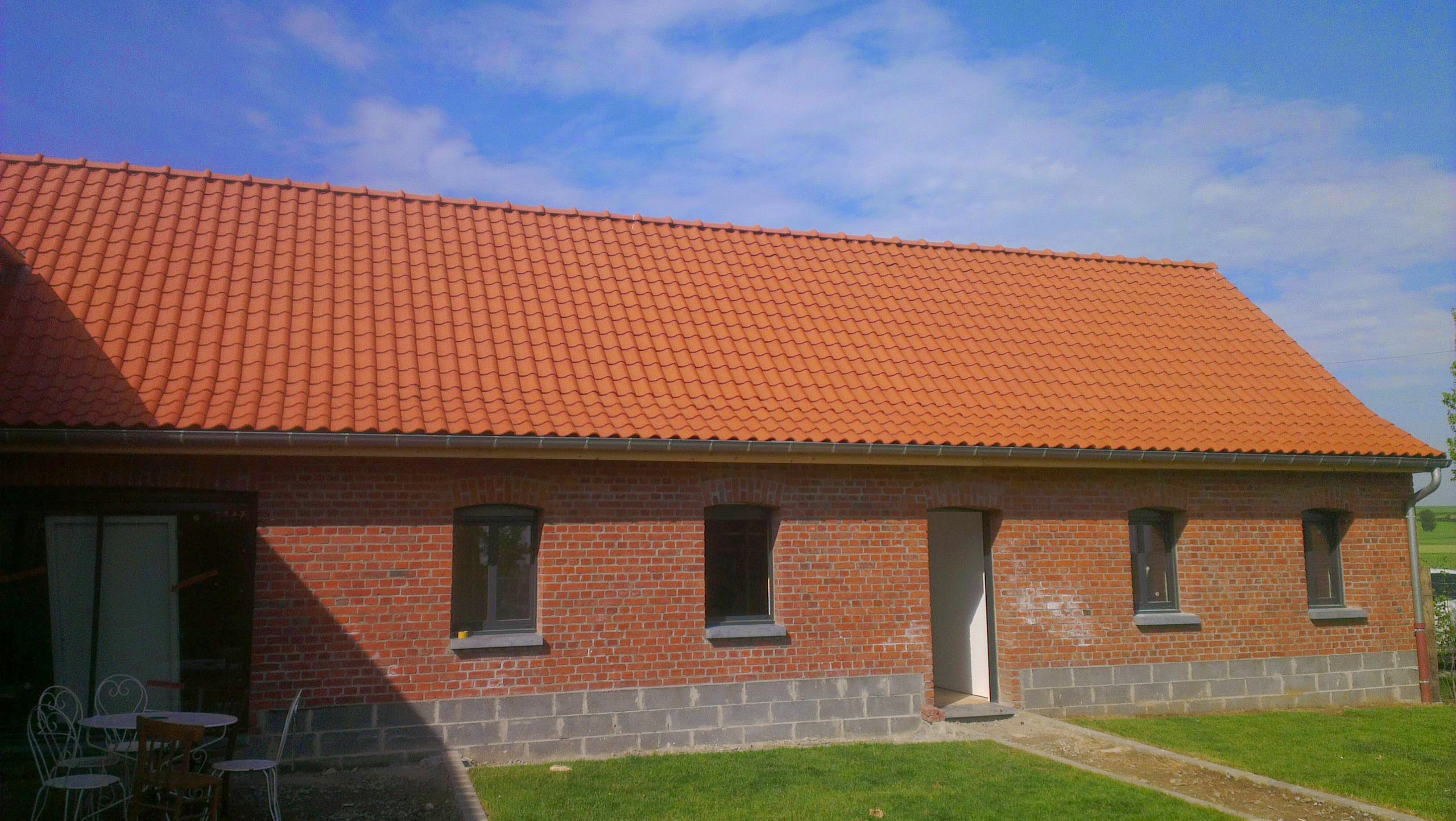 Rénovation toiture tuiles Cappelle-en-Pévèle