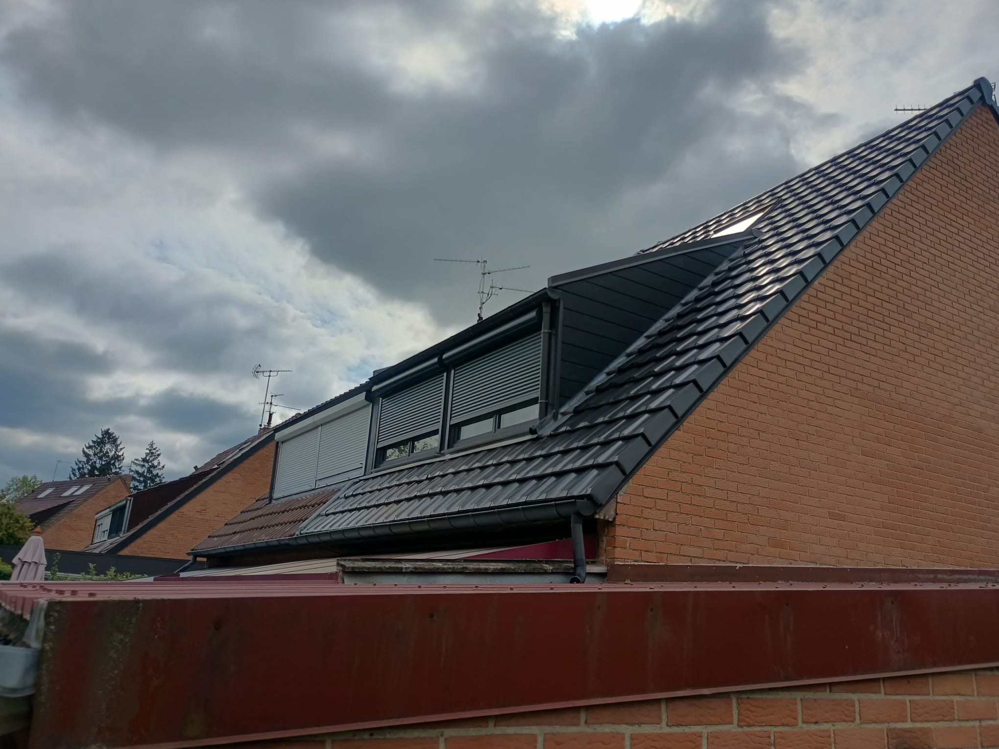 Rénovation toiture tuiles Cysoing