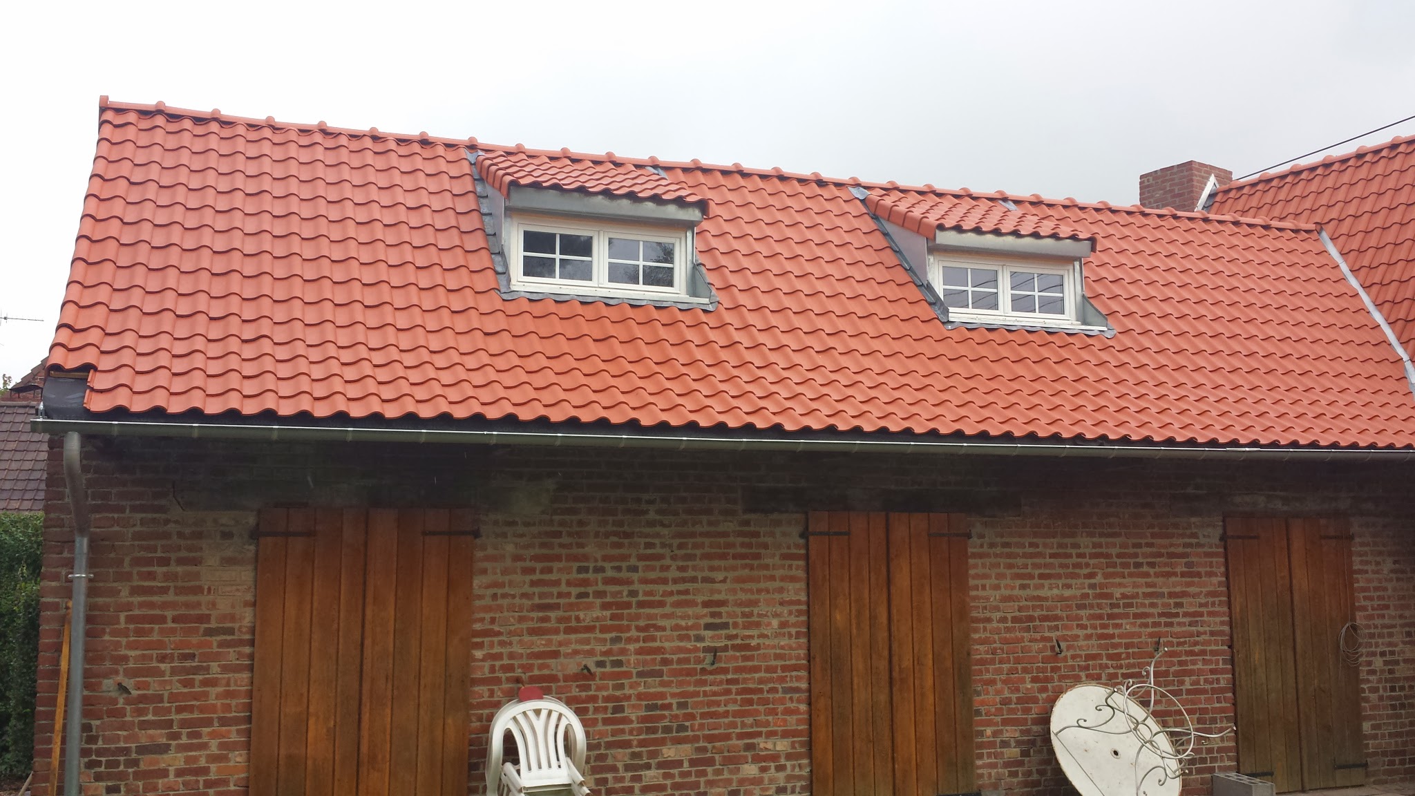 Rénovation toiture tuiles Nomain