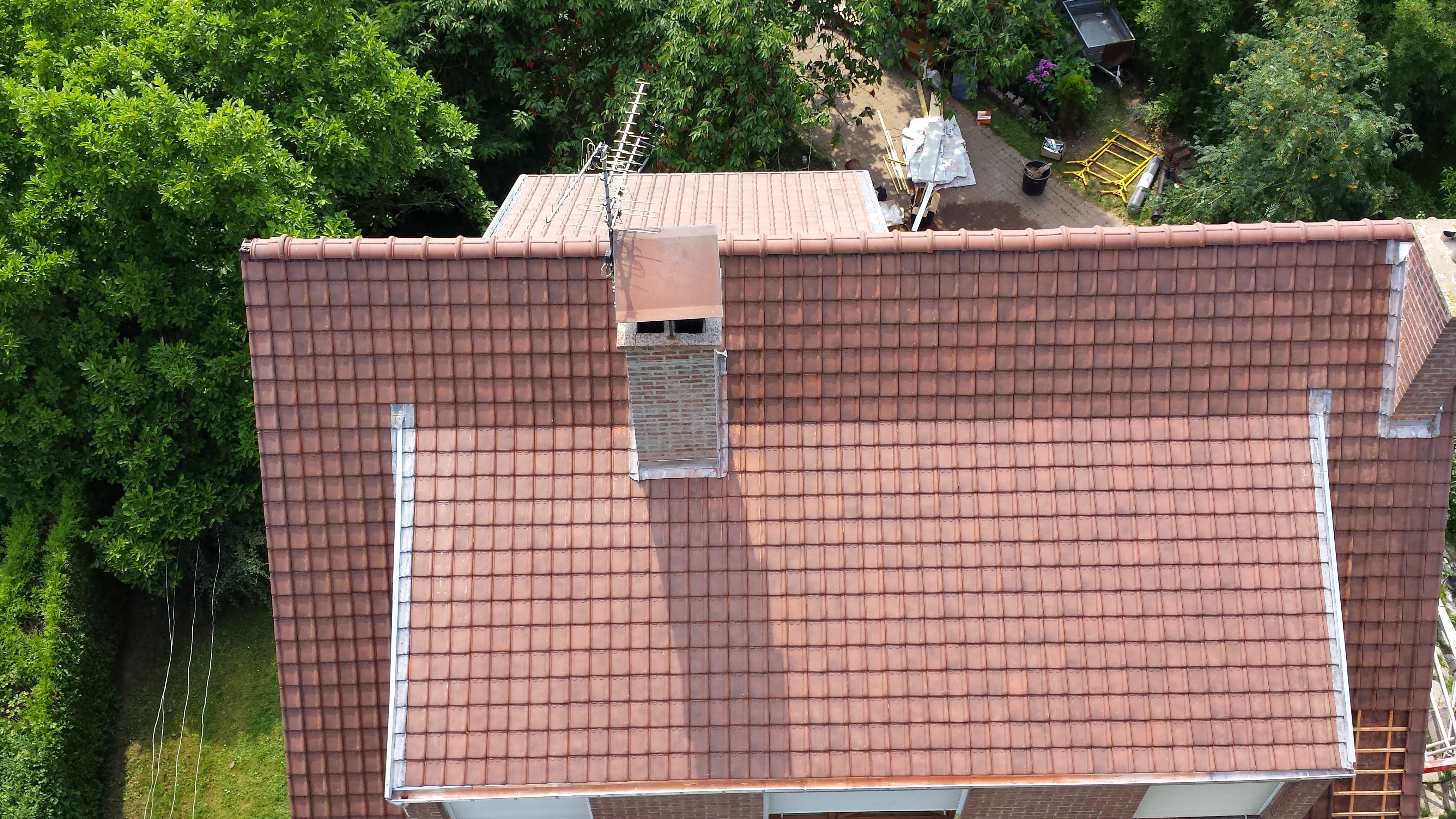 Rénovation toiture tuiles Orchies