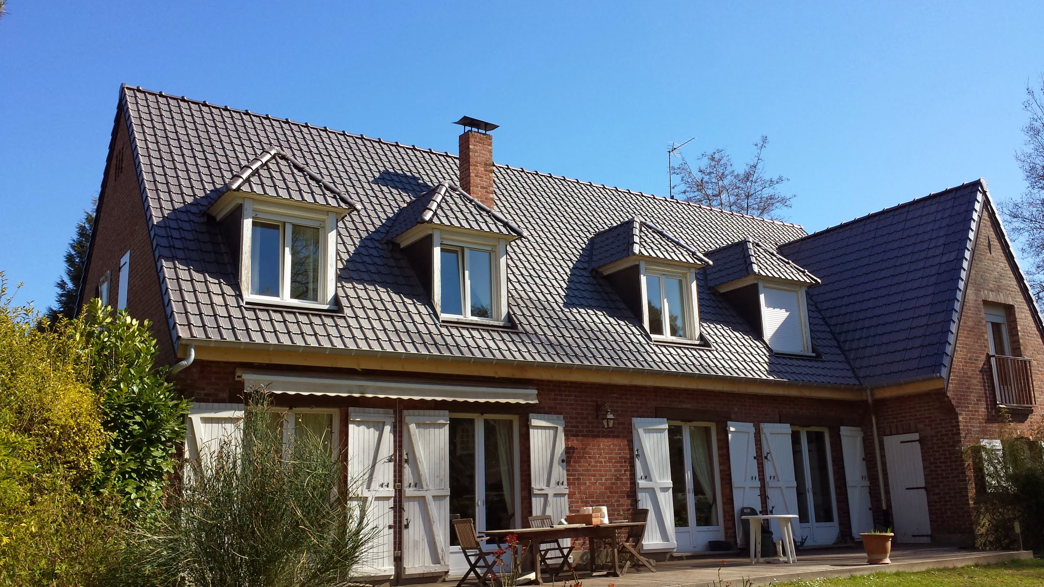 Rénovation toiture tuiles Rosult