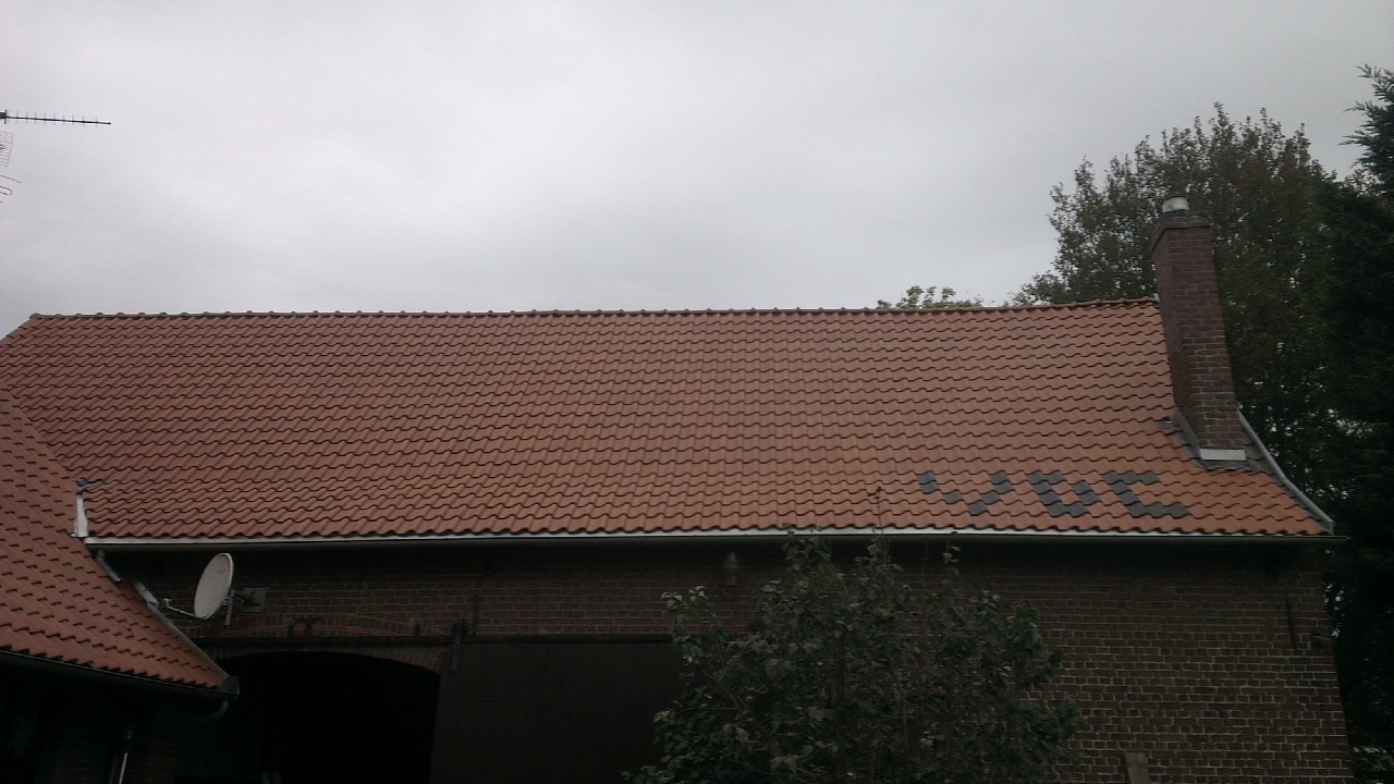 Rénovation toiture tuiles Wannehain