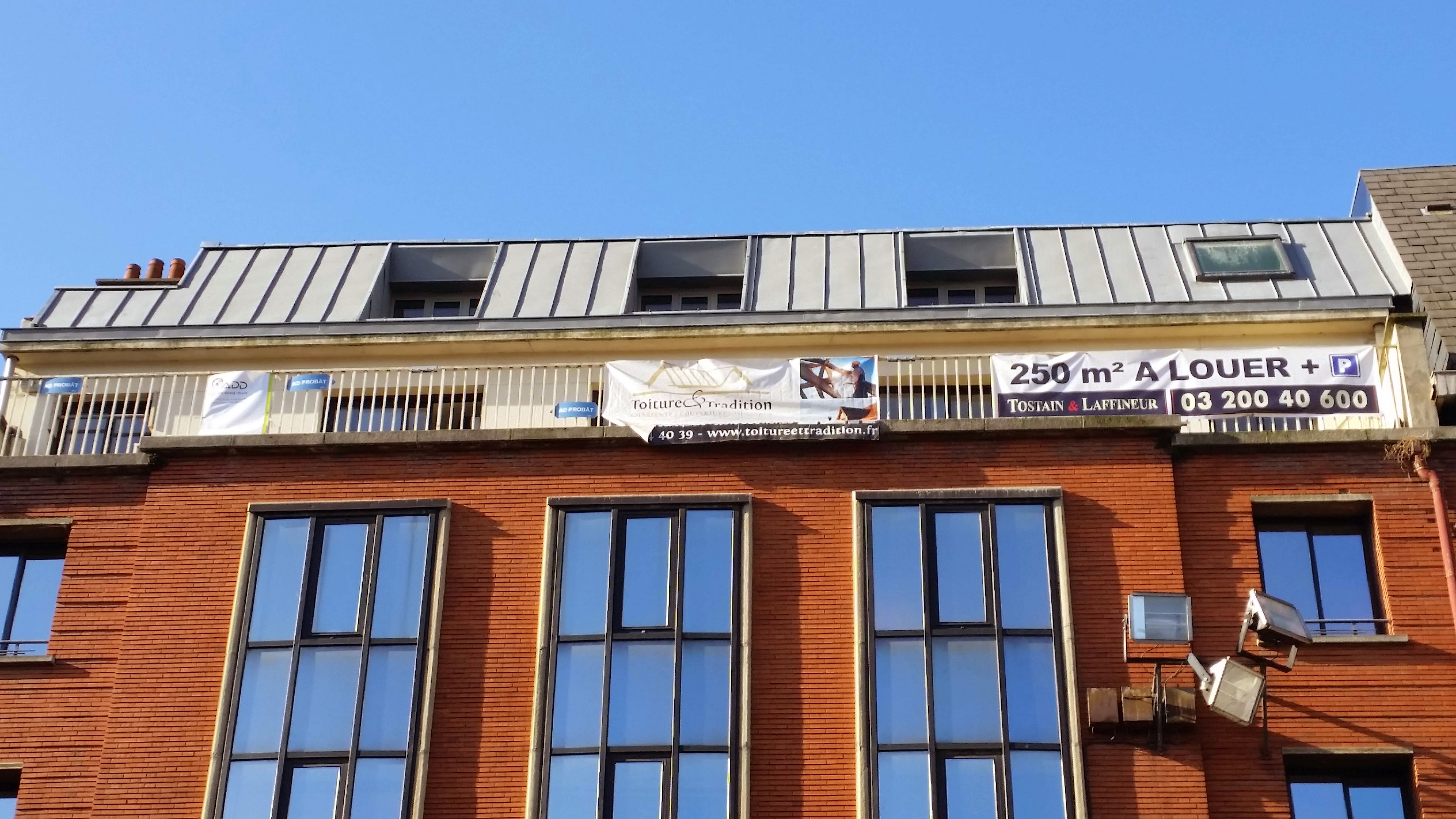 Rénovation toiture zinc Lille