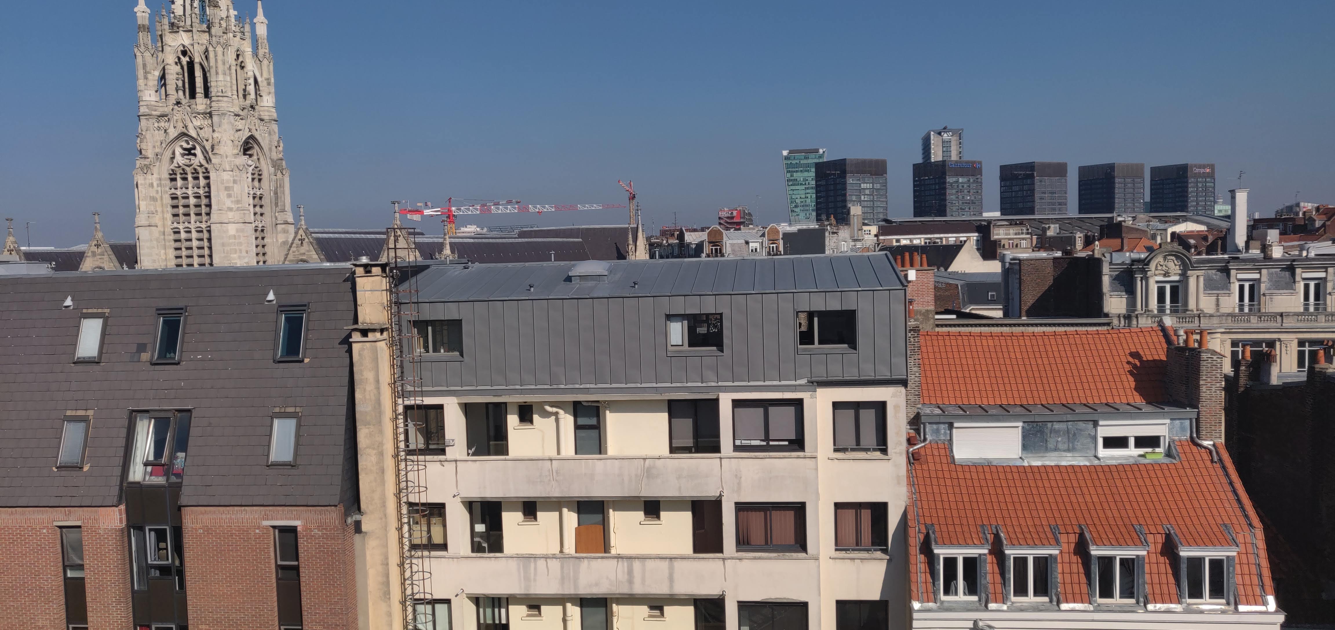 Rénovation toiture zinc Saint-Amand-les-Eaux