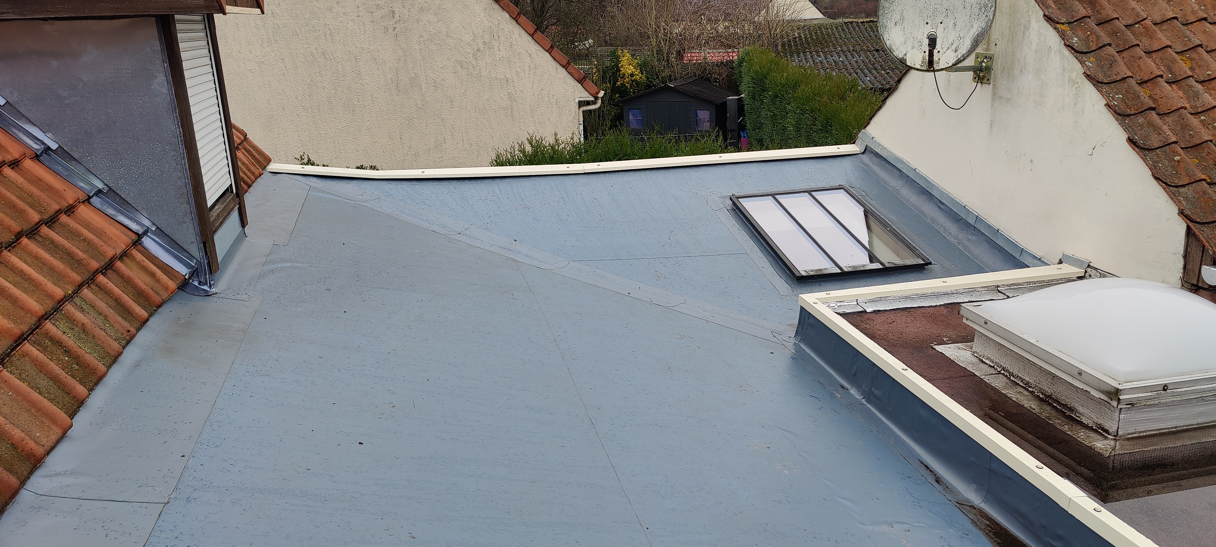 Pose de Velux à Croix