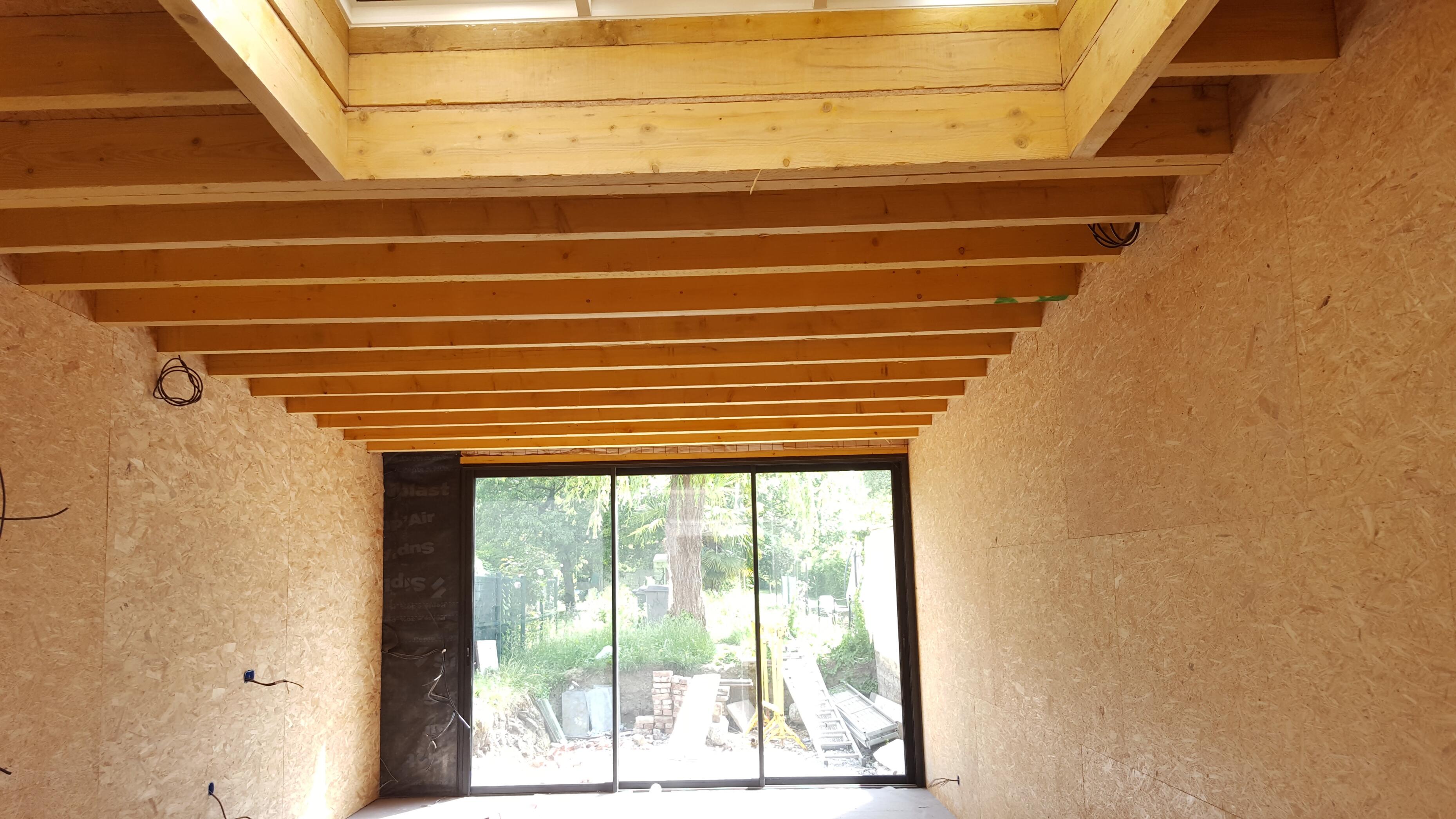 creation d une extension en ossature bois sur lille