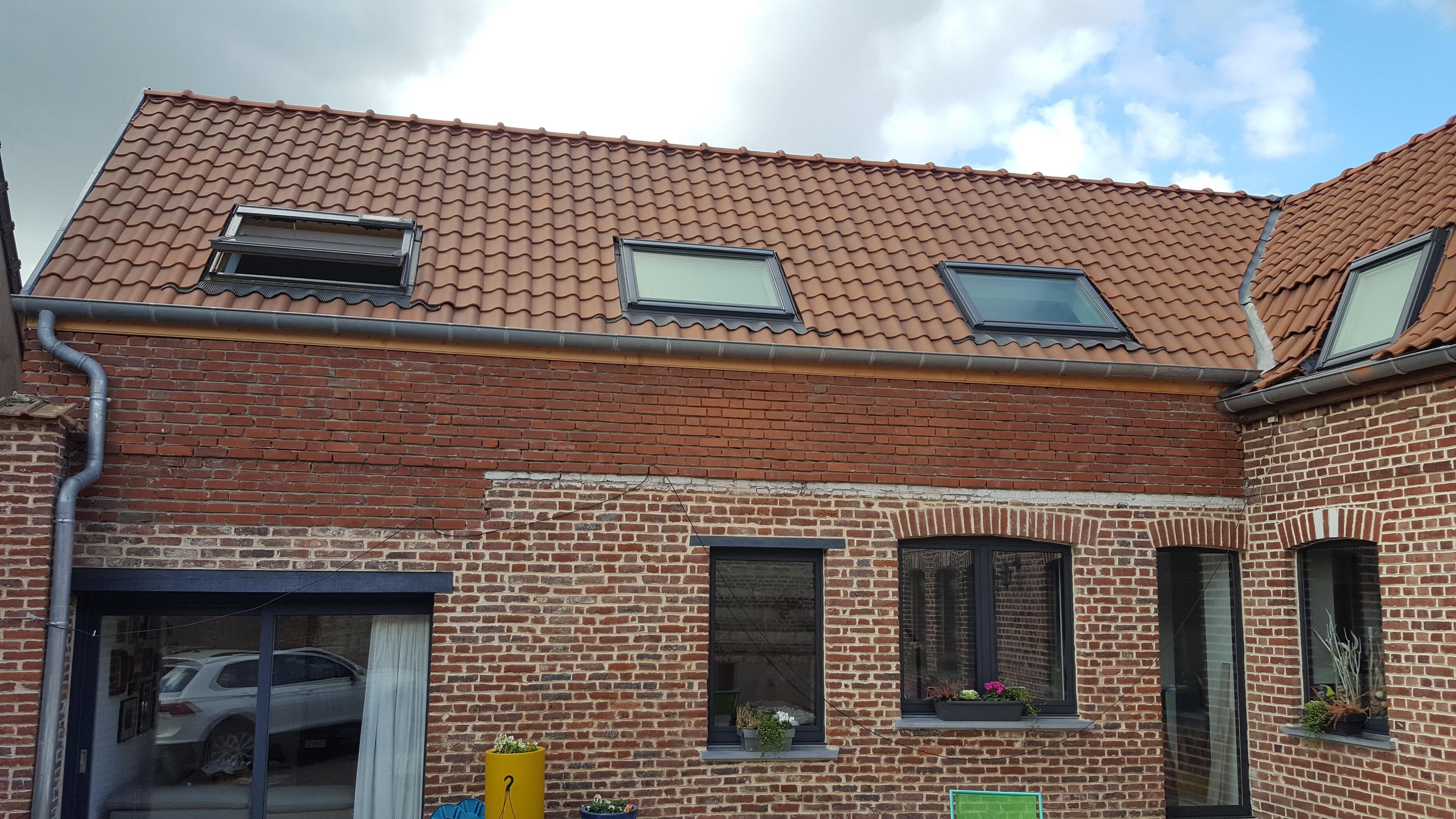 Rénovation de toiture en tuiles pour sécuriser durablement la couverture à Cappelle-en-Pévèle