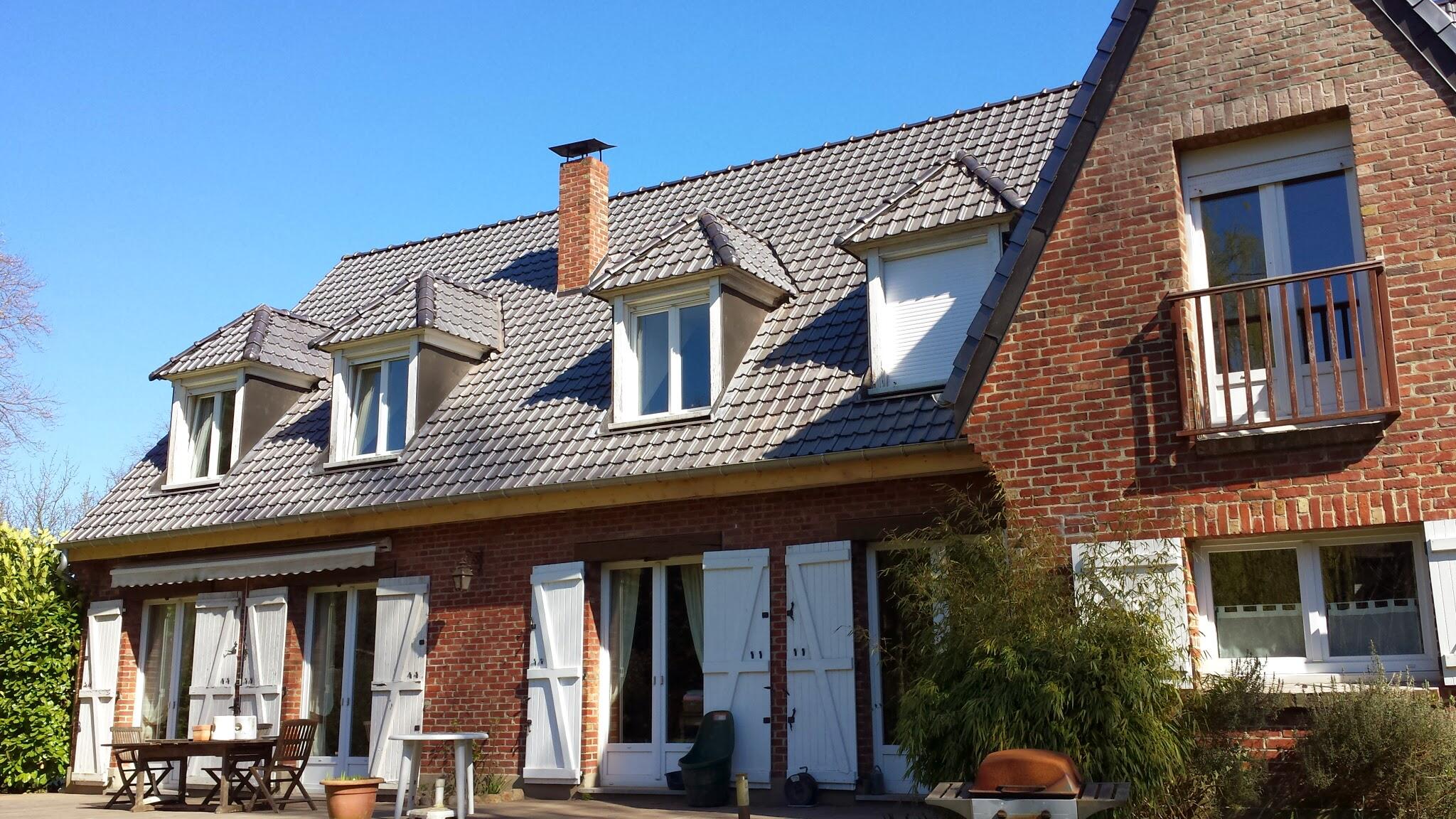 énovation de toiture en tuiles pour sécuriser durablement la couverture à Pecquencourt