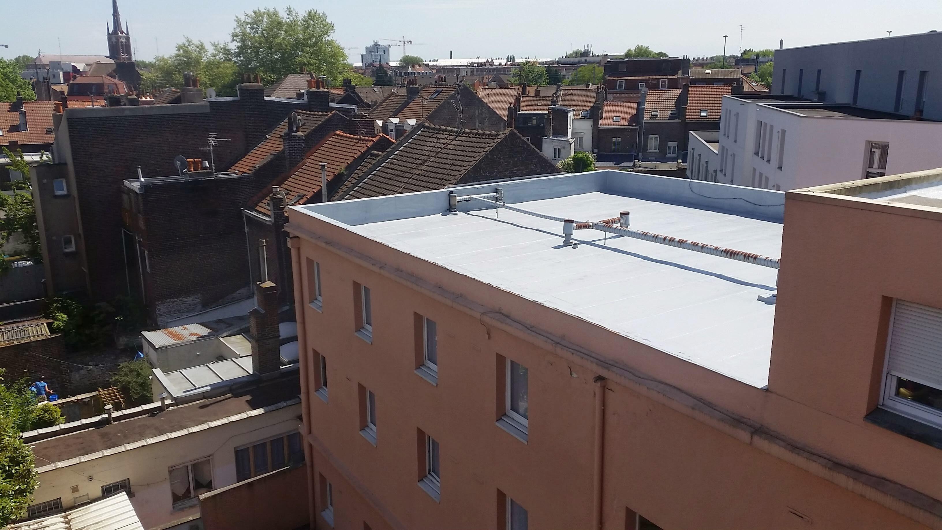 Dépannage d’étanchéité de toiture avec intervention d’urgence à Lezennes