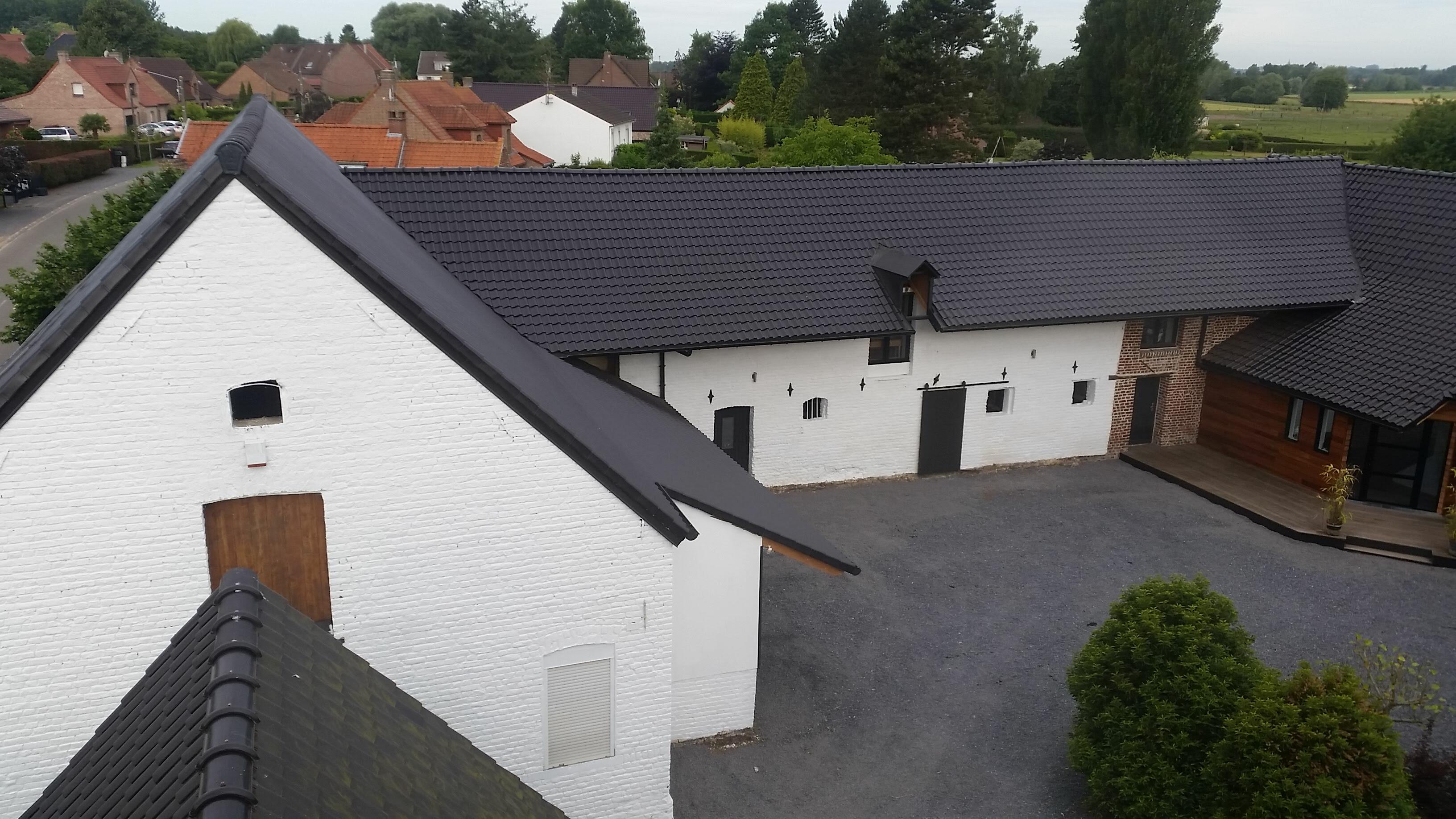 Diagnostic de fuite de toiture par drone à Cysoing