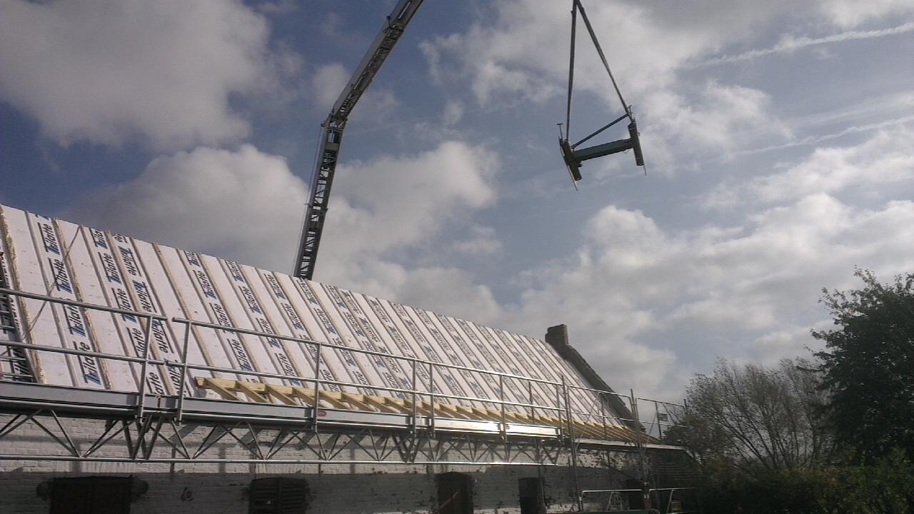 Travaux d’isolation de toiture – sarking