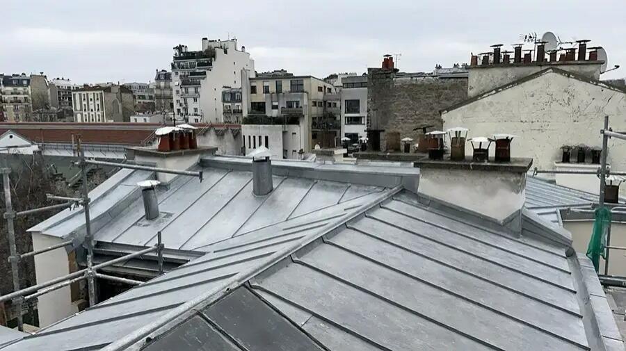 Intervention en zinguerie pour rénovation et étanchéité de toiture à Anzin